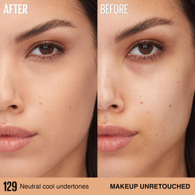 MAYBELLINE Super Stay Lumi-Matte Foundation 129 with applicator