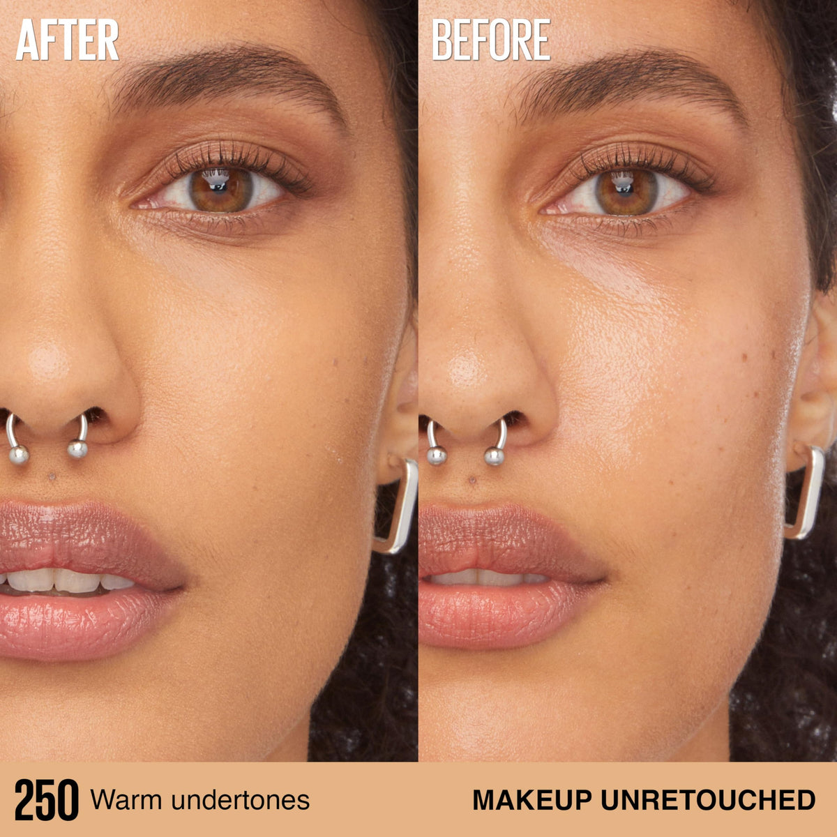MAYBELLINE Super Stay Lumi-Matte Foundation 250 with applicator