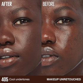 MAYBELLINE Super Stay Lumi-Matte Foundation 30HR shade range display