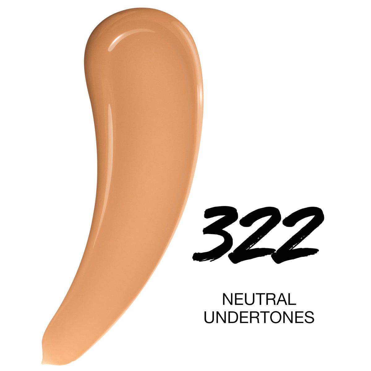 MAYBELLINE Super Stay Lumi-Matte Foundation 322 back view