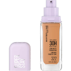 MAYBELLINE Super Stay Lumi-Matte Foundation 322 front view