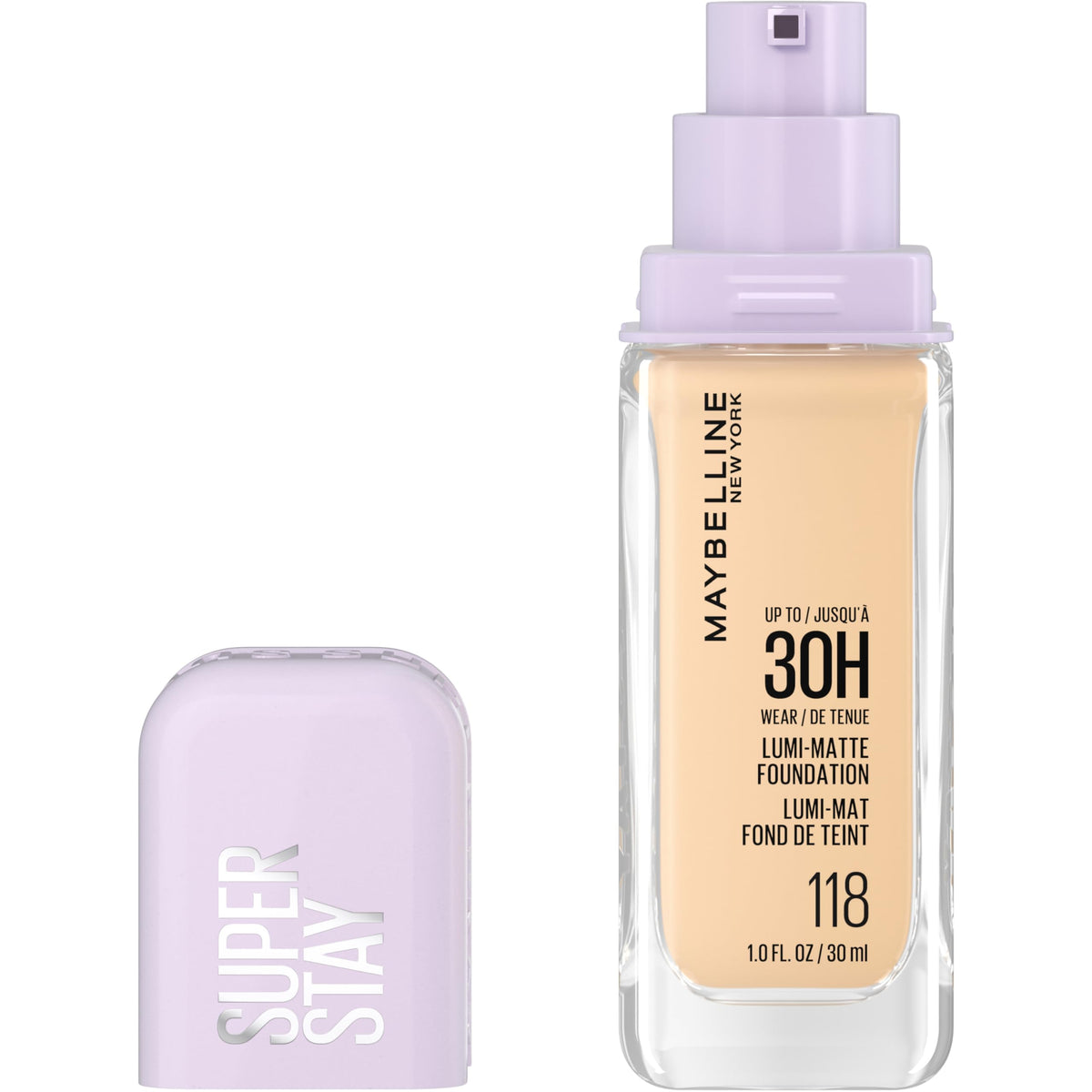 MAYBELLINE Super Stay Lumi-Matte Foundation front view