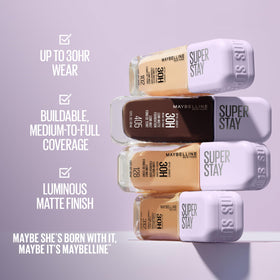 MAYBELLINE Super Stay Lumi-Matte Foundation packaging