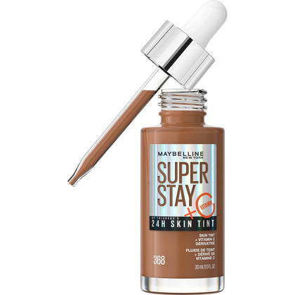 MAYBELLINE Super Stay Skin Tint 24HR Foundation 368 front view