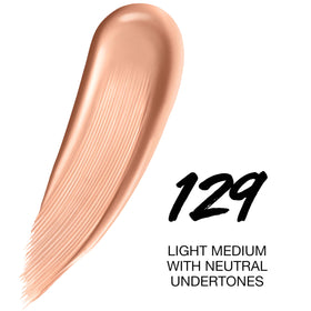 MAYBELLINE Super Stay Skin Tint Foundation 129 swatch