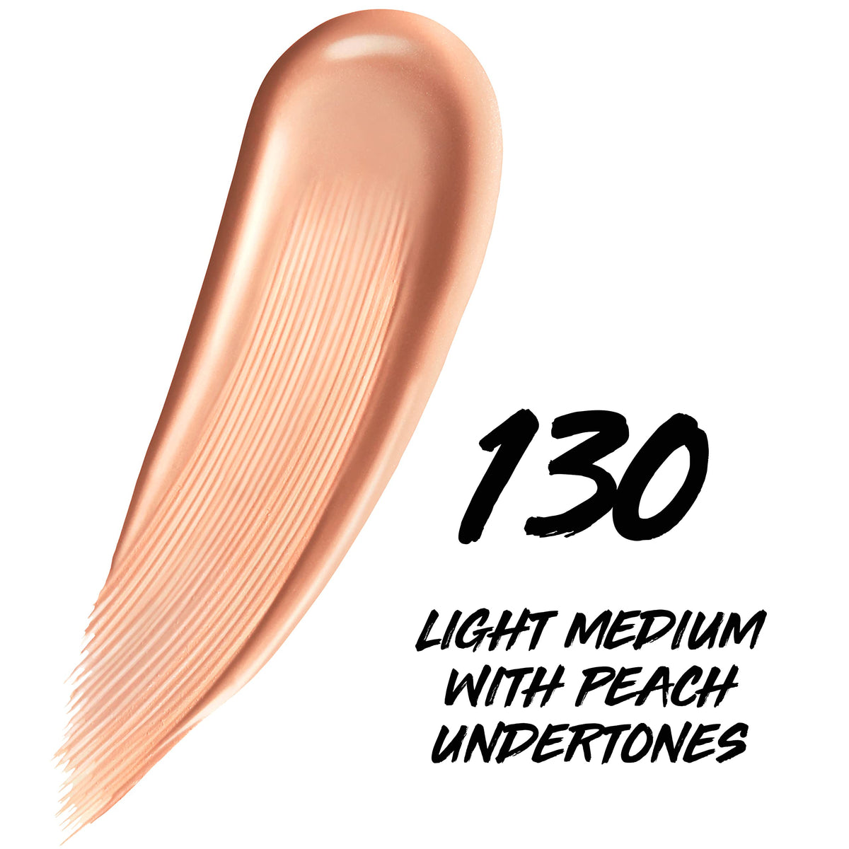 MAYBELLINE Super Stay Skin Tint Foundation 130 texture on skin