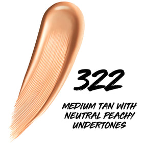 MAYBELLINE Super Stay Skin Tint Foundation 24HR swatch on skin