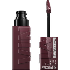 MAYBELLINE Super Stay Vinyl Ink Liquid Lipcolor Fearless Brown front view