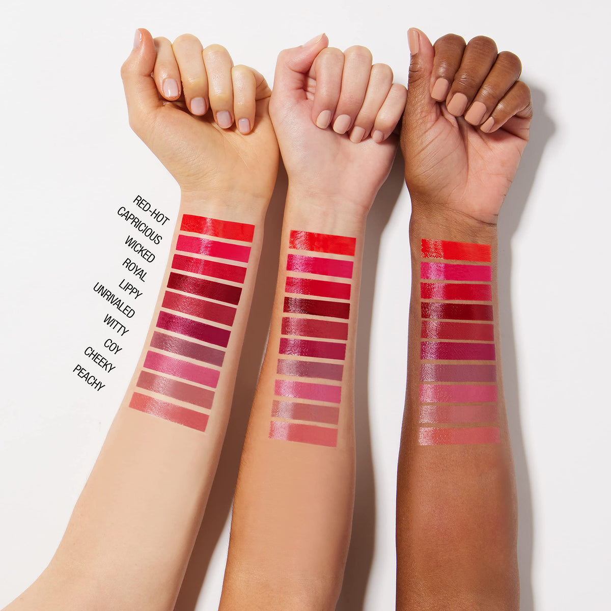MAYBELLINE Super Stay Vinyl Ink Liquid Lipcolor Fearless Brown shade display