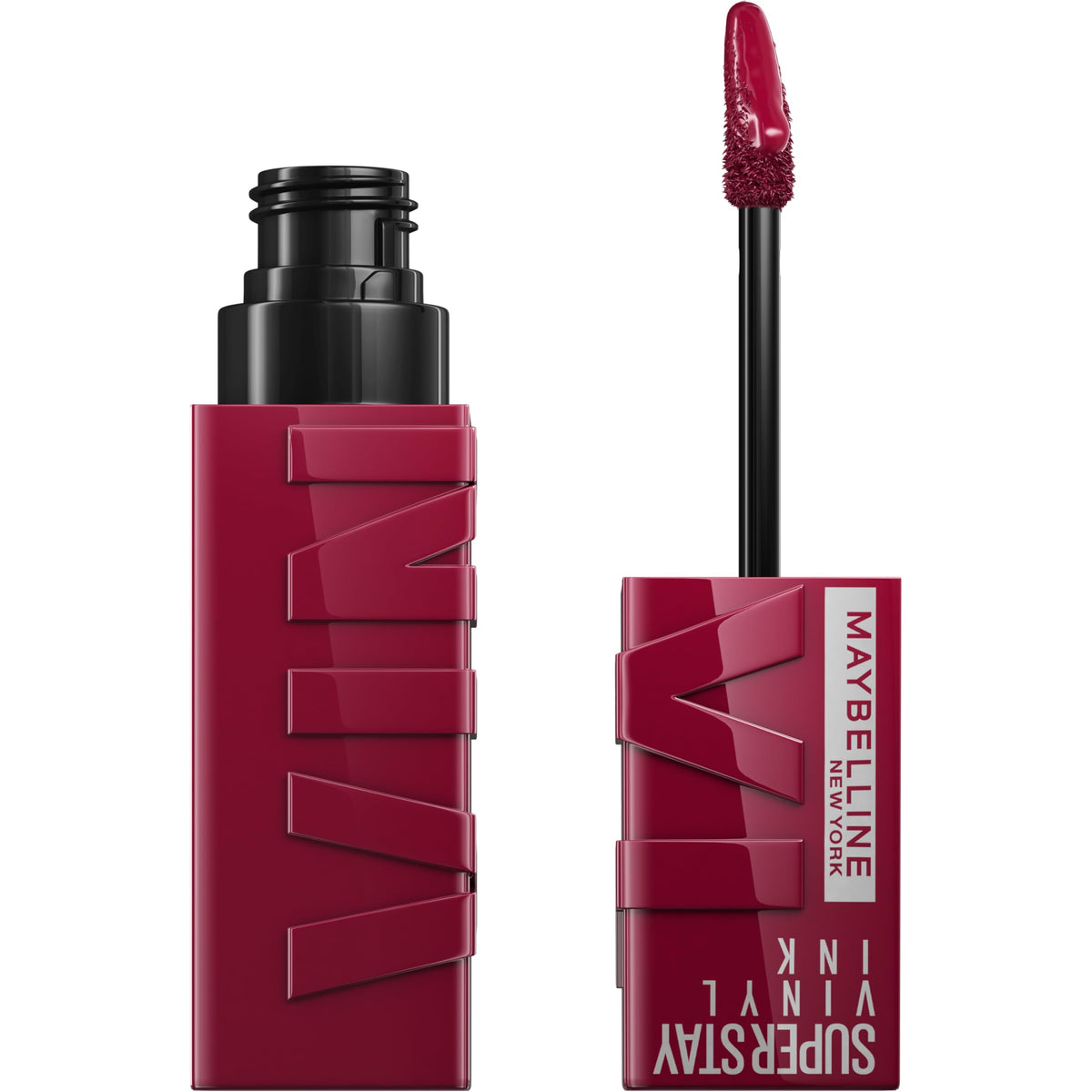 MAYBELLINE Super Stay Vinyl Ink Liquid Lipcolor in Berry Burgundy front view