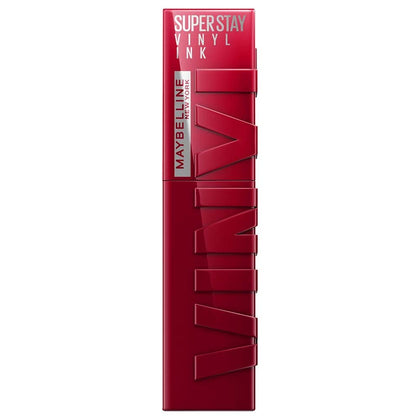 MAYBELLINE Super Stay Vinyl Ink Liquid Lipcolor in Deep Wine Red front view