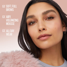 MAYBELLINE Superfluff Brow Mousse Blonde packaging side view