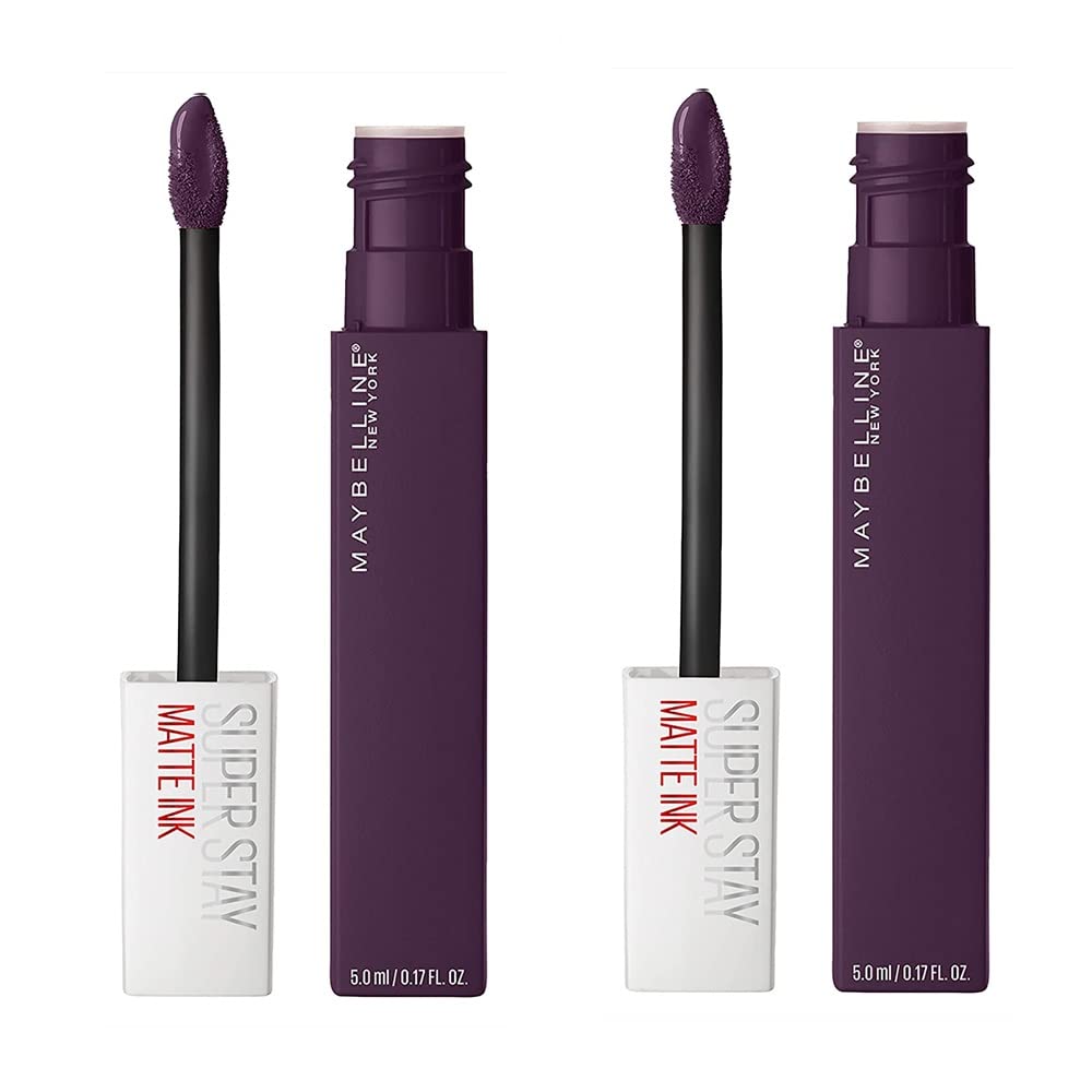 MAYBELLINE SuperStay Matte Ink Liquid Lipstick swatch on skin