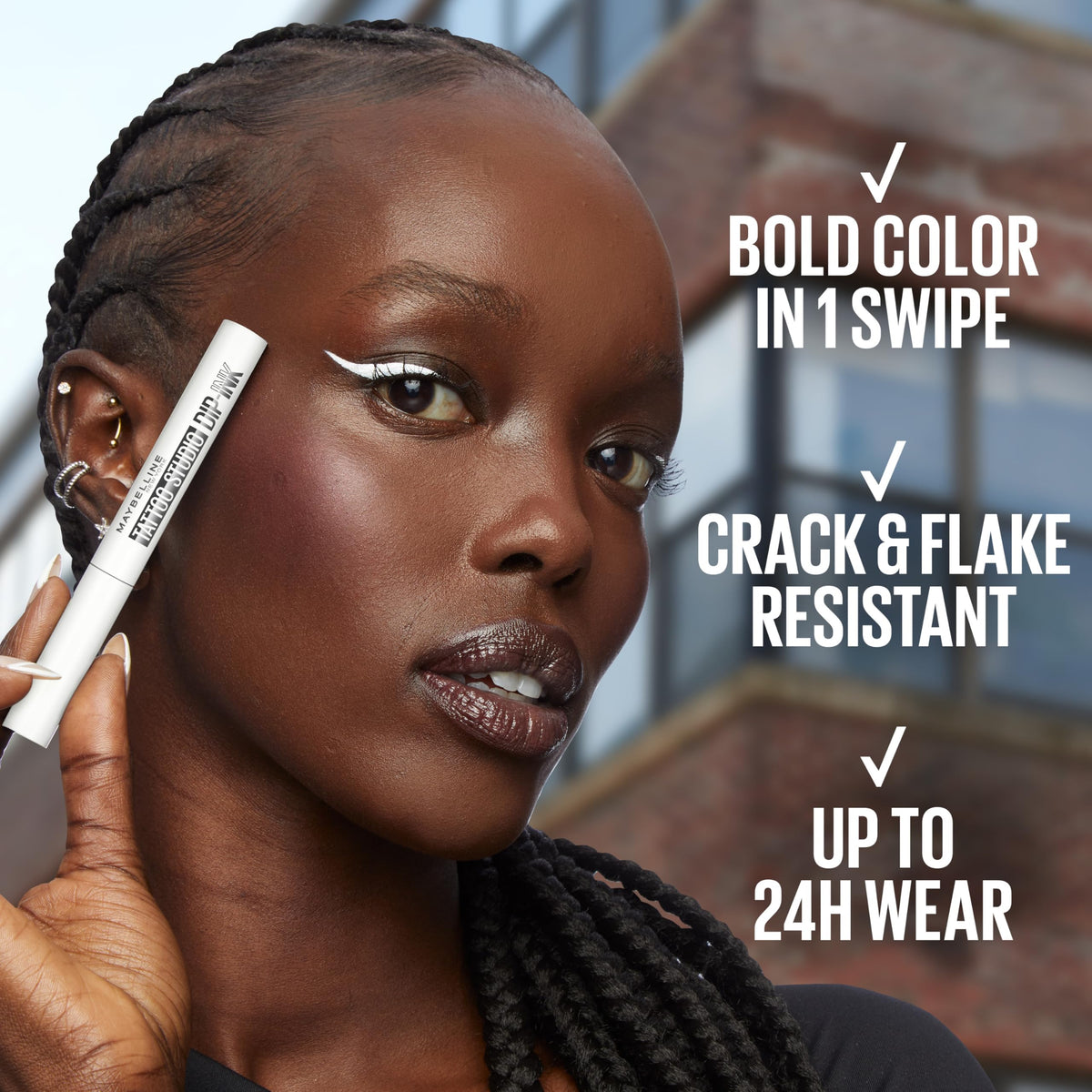 MAYBELLINE Tattoo Studio Dip-Ink Liquid Eyeliner packaging