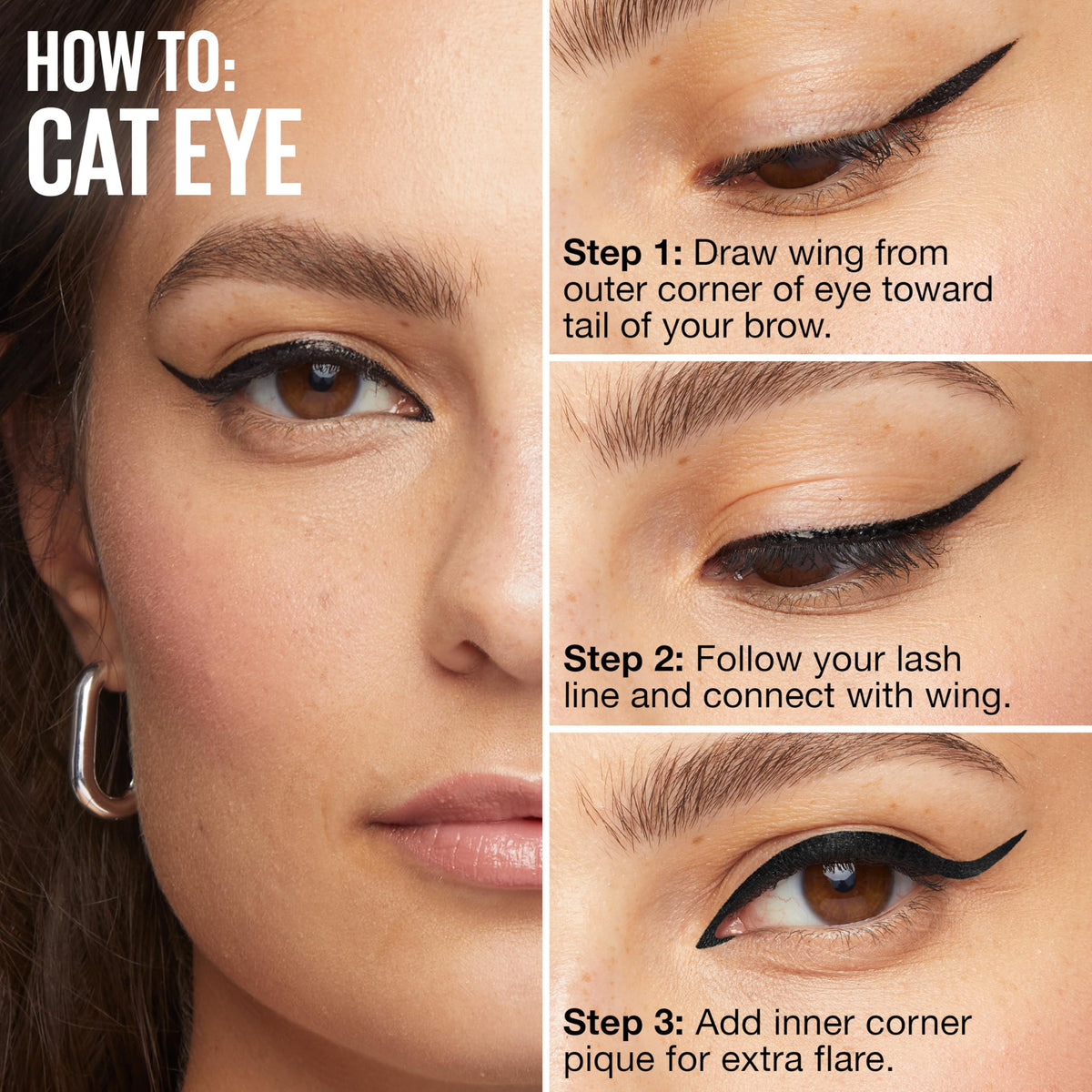 MAYBELLINE Tattoo Studio Dip-Ink Liquid Eyeliner with Garnier Micellar Water
