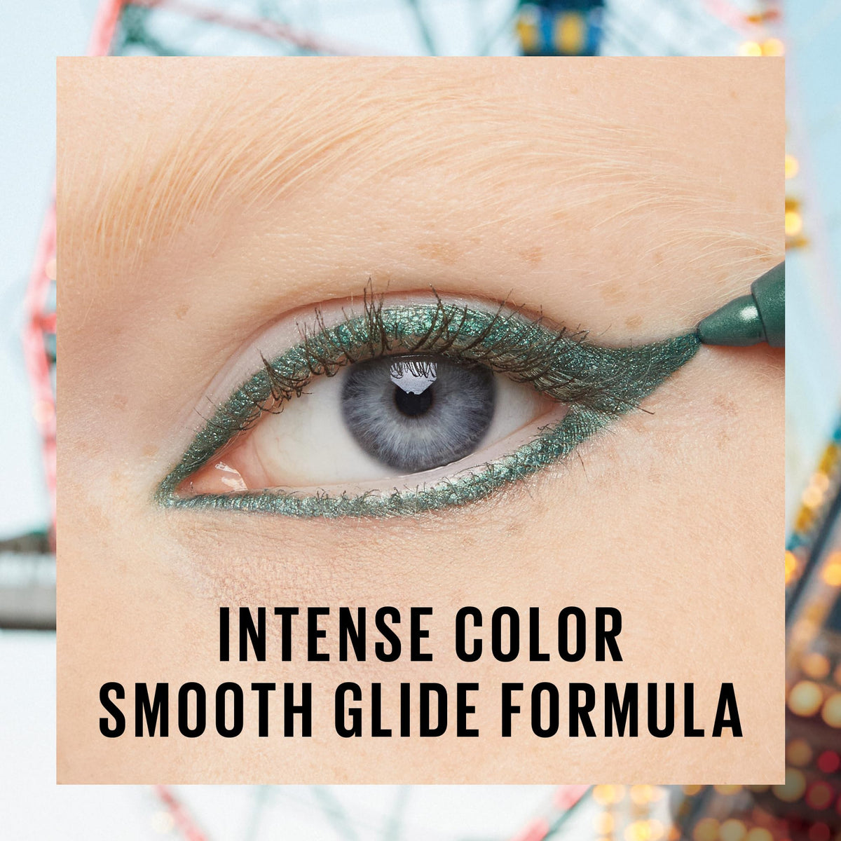 MAYBELLINE Tattoo Studio Eyeliner application on eyelid