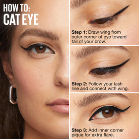MAYBELLINE Tattoo Studio Eyeliner close-up of applicator
