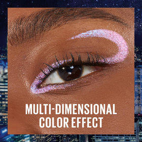 MAYBELLINE Tattoo Studio Eyeliner Pencil in use on model