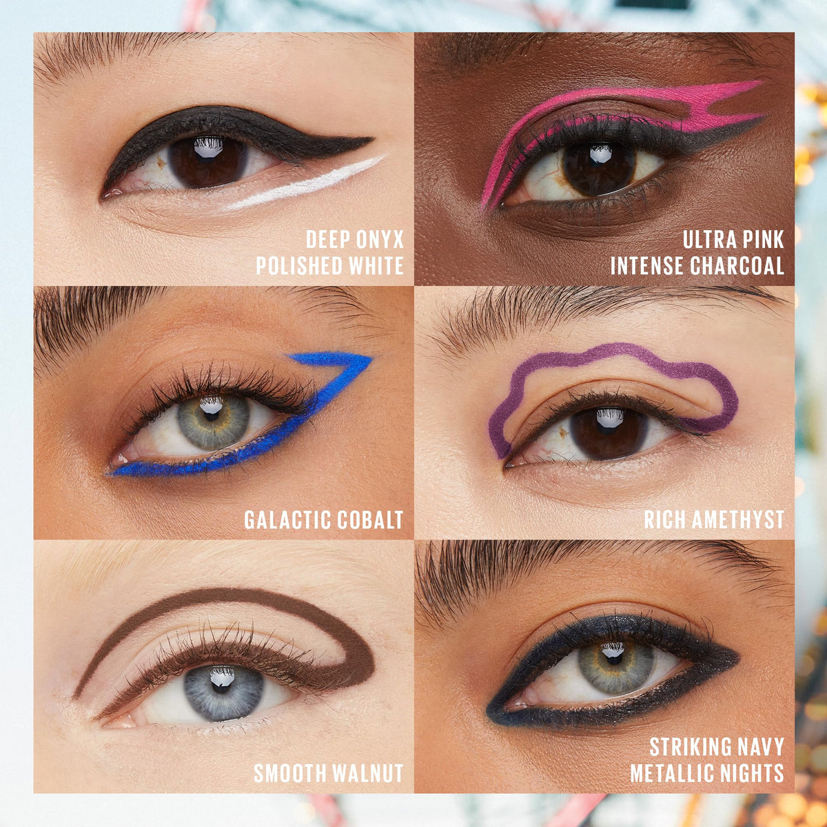 MAYBELLINE Tattoo Studio Eyeliner Pencil in use on model