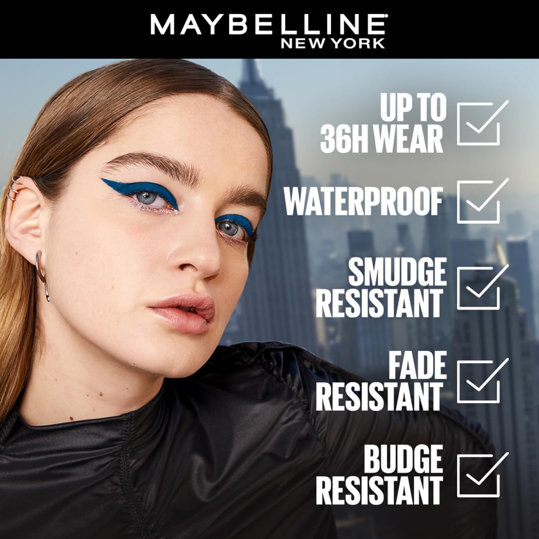 MAYBELLINE Tattoo Studio Eyeliner Pencil Rose Quartz swatch on skin
