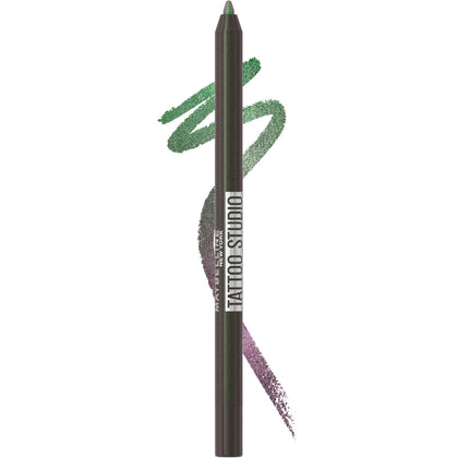 MAYBELLINE Tattoo Studio Long-Lasting Eyeliner Pencil in Aurora Flip, front view