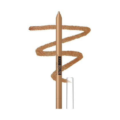 MAYBELLINE Tattoo Studio Long-Lasting Eyeliner Pencil in Bronze Glitz front view