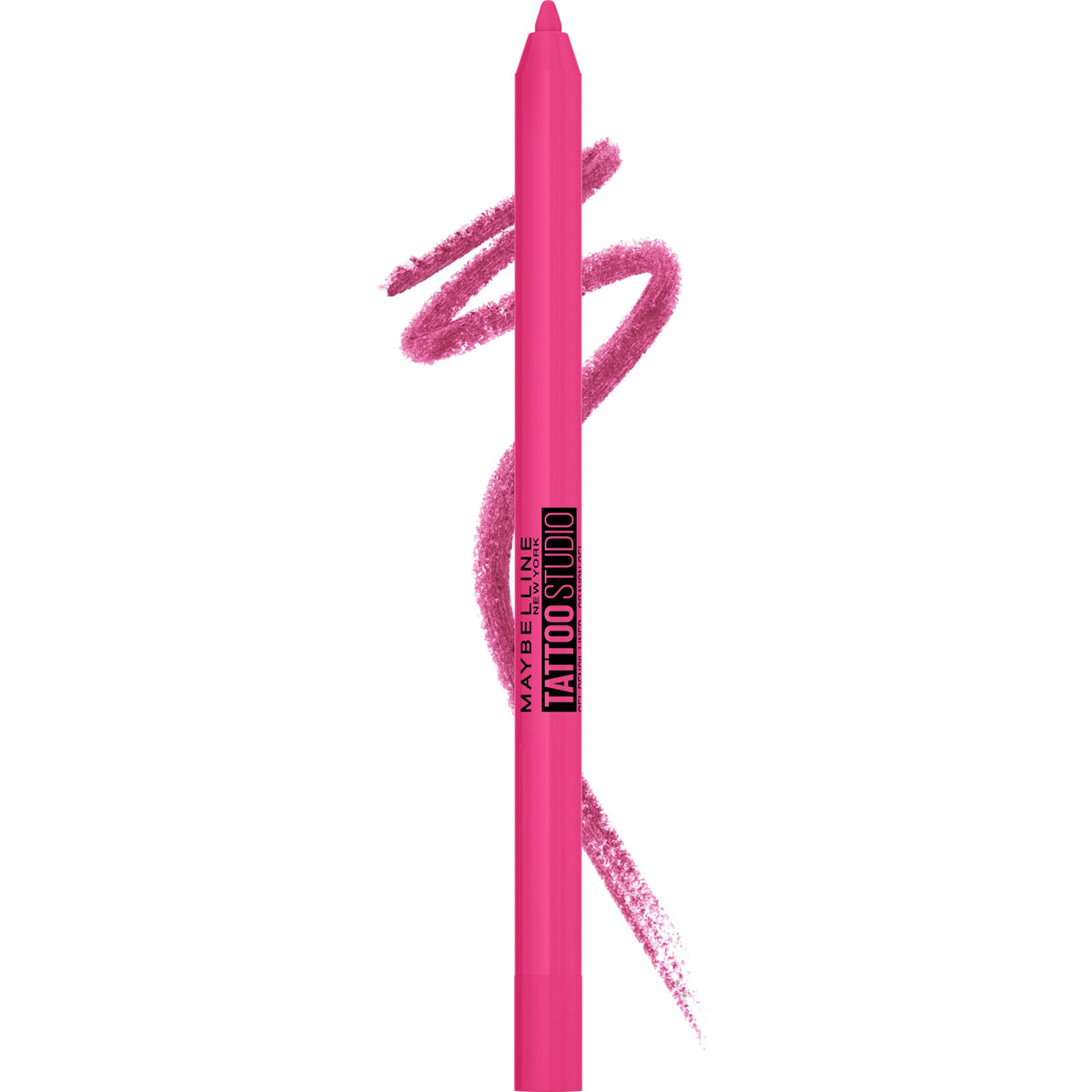 MAYBELLINE Tattoo Studio Long-Lasting Eyeliner Pencil Ultra Pink front view