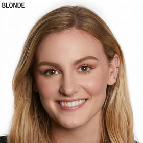 MAYBELLINE TattooStudio Brow Pomade Blonde angled brush close-up