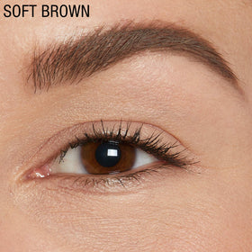 MAYBELLINE TattooStudio Brow Pomade Soft Brown application process