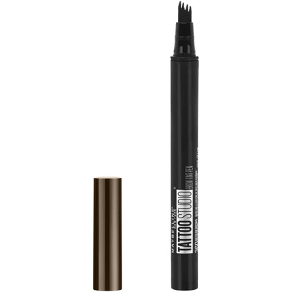 MAYBELLINE TattooStudio Brow Tint Pen in Deep Brown front view
