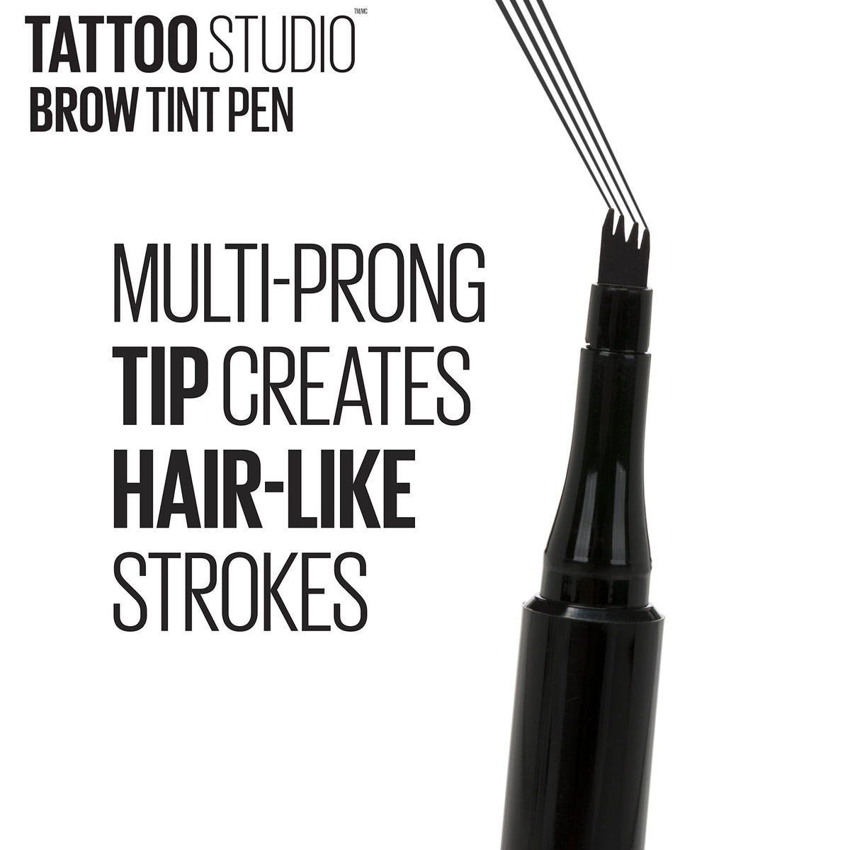 MAYBELLINE TattooStudio Brow Tint Pen Soft Brown side view