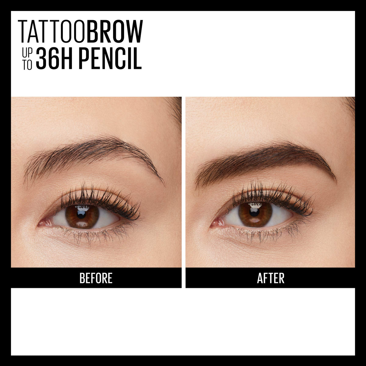 MAYBELLINE TattooStudio Eyebrow Pencil packaging