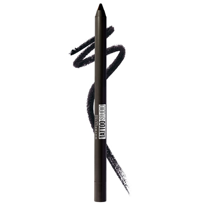 MAYBELLINE TattooStudio Long-Lasting Eyeliner Pencil in Deep Onyx front view