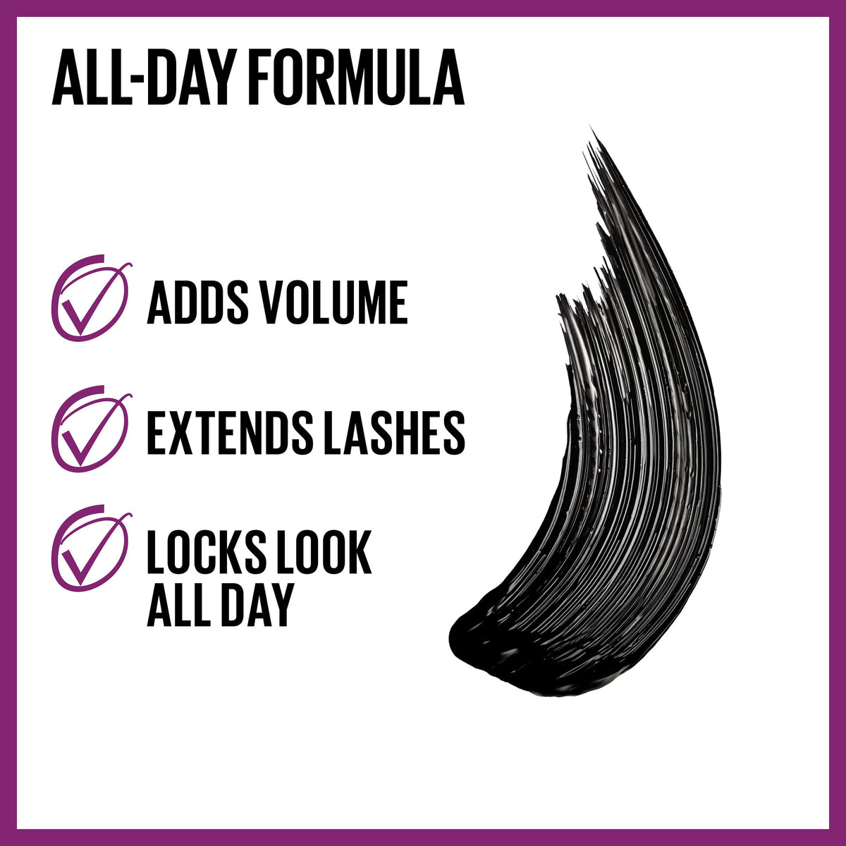 MAYBELLINE The Falsies Lash Lift Mascara packaging display
