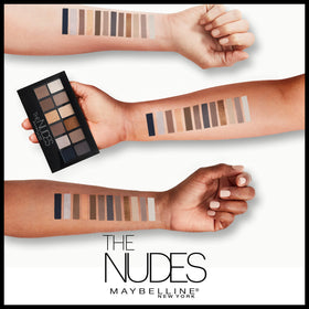 MAYBELLINE The Nudes Palette packaging side view
