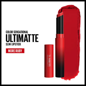 MAYBELLINE Ultimatte Matte Lipstick Ruby Red packaging