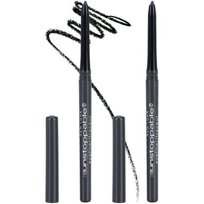 Maybelline Unstoppable Waterproof Eyeliner Pencil in Pewter front view