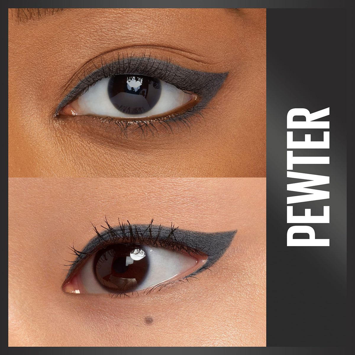 MAYBELLINE Unstoppable Waterproof Eyeliner Pencil Pewter packaging