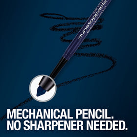 MAYBELLINE Unstoppable Waterproof Eyeliner Pencil Sapphire with other makeup products