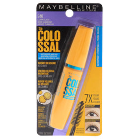MAYBELLINE Volum' Express Colossal Waterproof Mascara front view, Glam Black