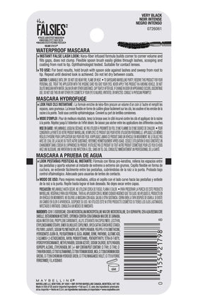 MAYBELLINE Volum' Express Falsies Waterproof Mascara side view