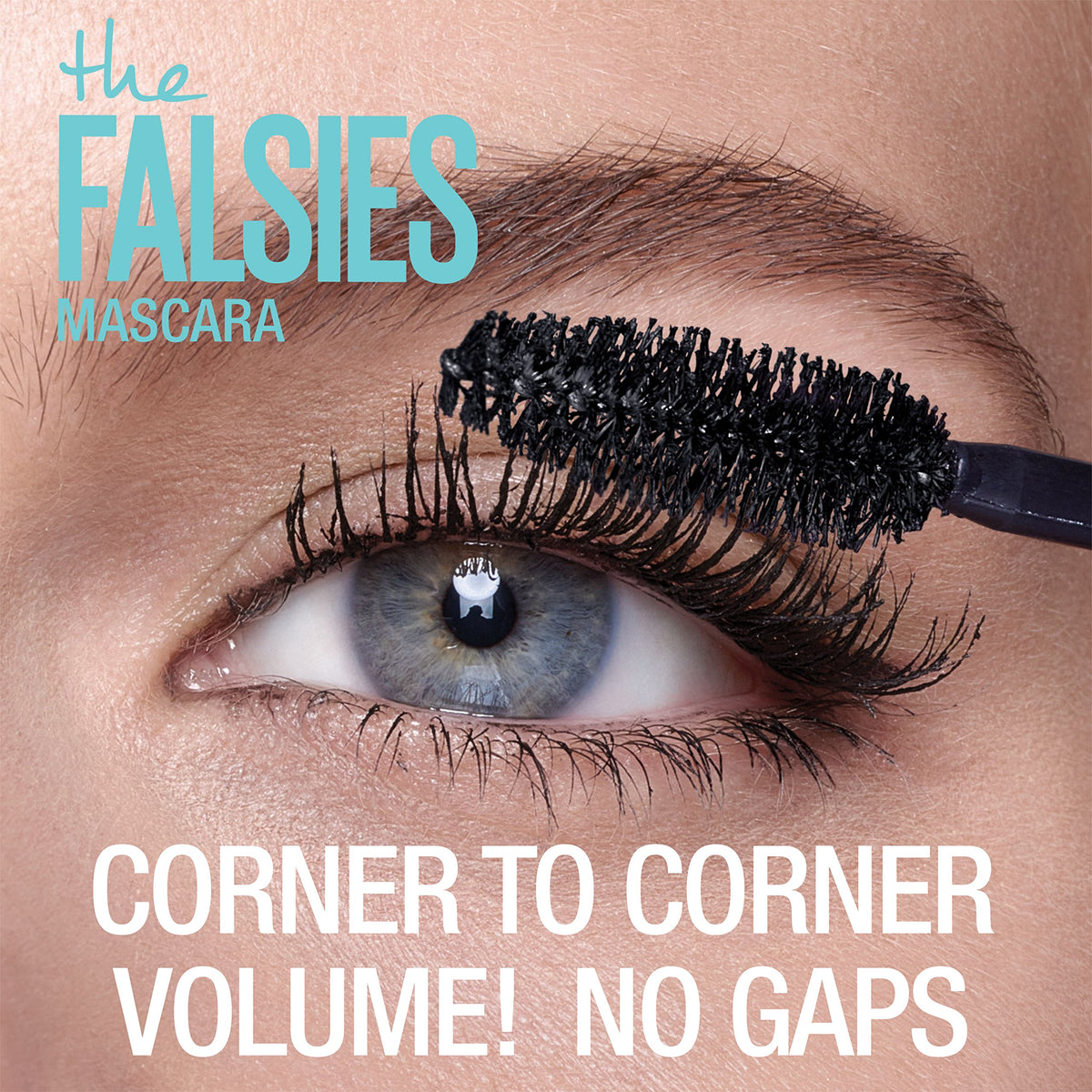 MAYBELLINE Volum' Express Falsies Waterproof Mascara with eye makeup products