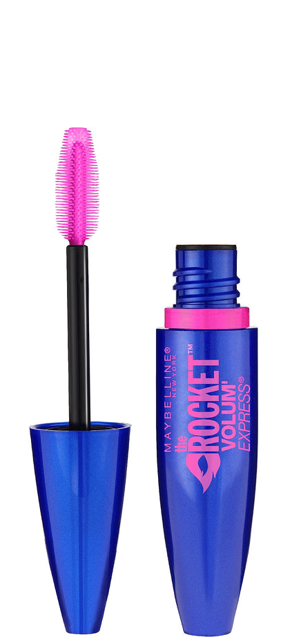 MAYBELLINE Volum' Express The Rocket Mascara front view with black packaging