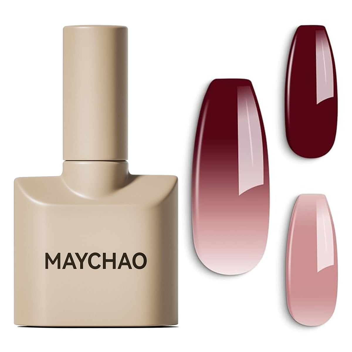 MAYCHAO 15ML Color Changing Gel Nail Polish front view
