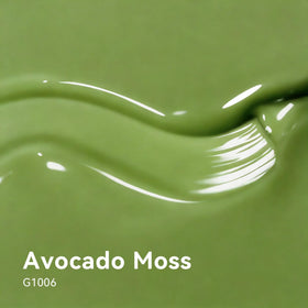 MAYCHAO Avocado Moss Gel Nail Polish 15ML bottle with cap