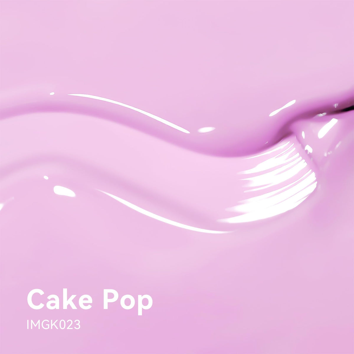 MAYCHAO Cake Pop Gel Nail Polish 15ML Pop Pink bottle side view