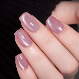 MAYCHAO Cat Eye Gel Nail Polish under LED light