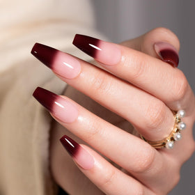MAYCHAO Color Changing Gel Nail Polish applied on nails