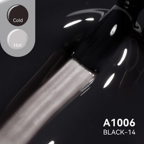 MAYCHAO Colour Changing Gel Nail Polish 15ML black-light grey bottle side view