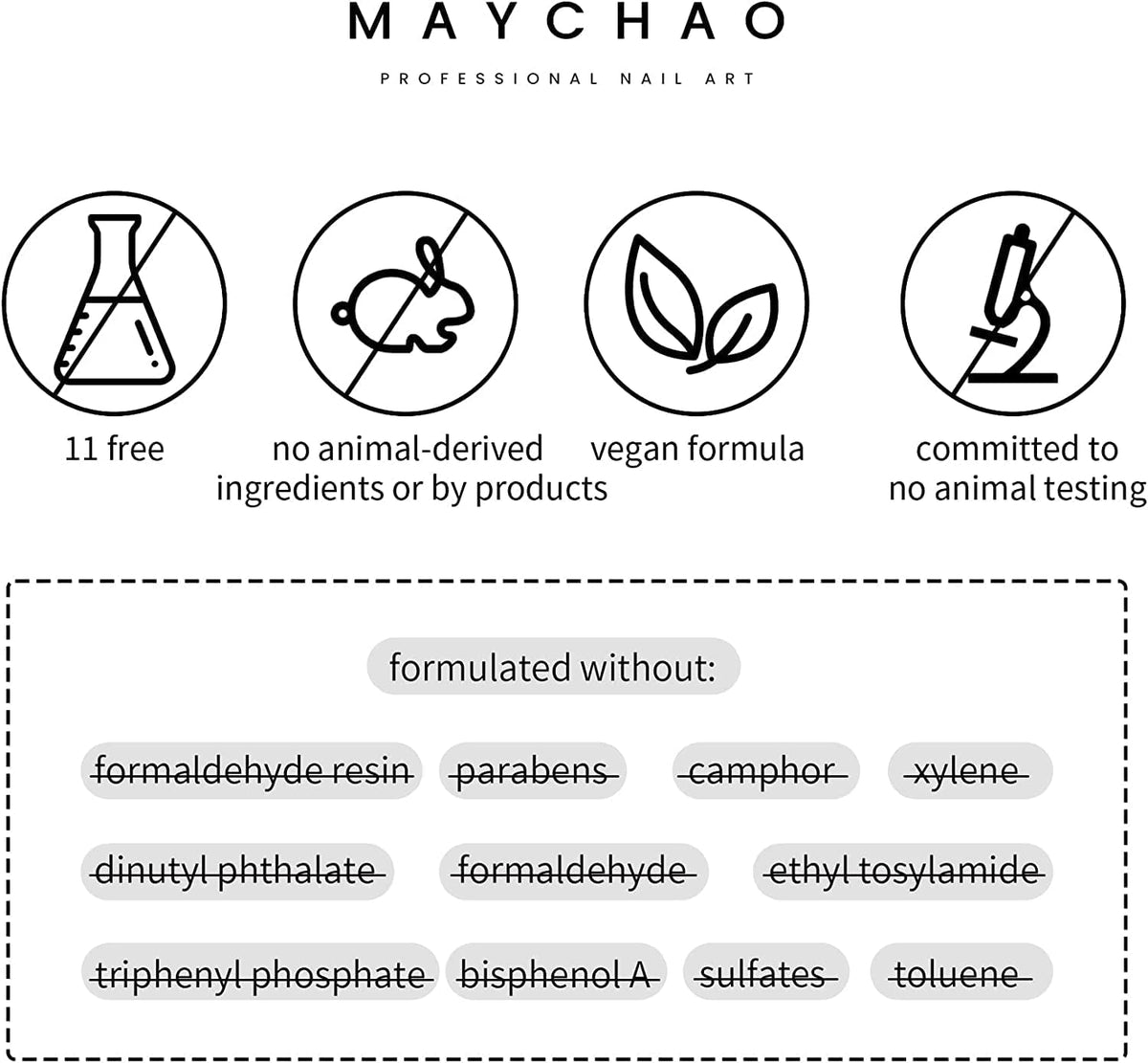 MAYCHAO Gel Nail Polish 15ml Caramel in packaging